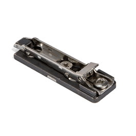Salice Base Recta ZMK Clip 3R H0 Zamak Titane pour charnières à fixation rapide