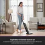 Eureka NEW400 - Aspirateur laveur sans fil autonettoyant pour sols durs (parquet, carrelage) - Autonomie 30 min - Léger et compact