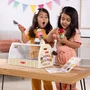 Melissa & Doug - Jeu d'imitation en bois - Distributeur de glaces et crèmes glacées - Coffret complet de 28 pièces - Pour enfant dès 3 ans