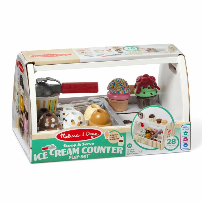 Melissa & Doug Distributeur de glaces - 28 pièces