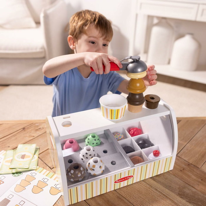 Melissa & Doug Distributeur de glaces - 28 pièces