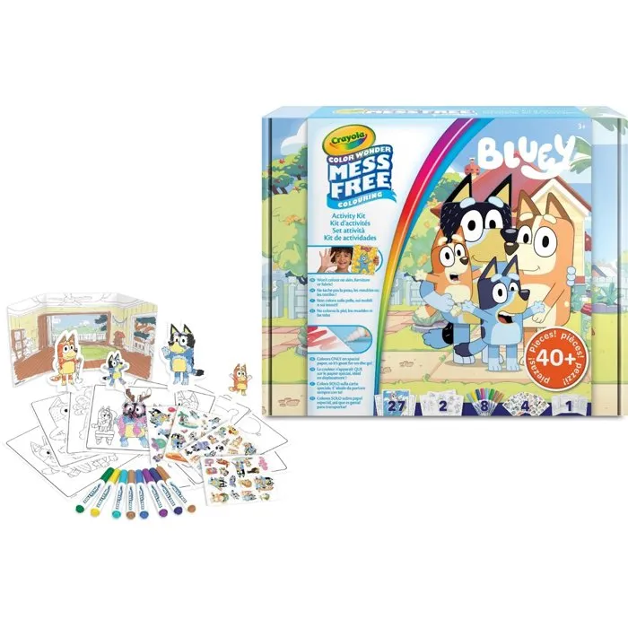 Crayola Color Wonder Bluey - Malette d'activités coloriage Crayola Color Wonder Bluey - Malette d'activités coloriage