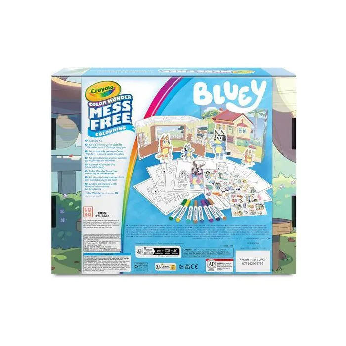 Crayola Color Wonder Bluey - Malette d'activités coloriage Crayola Color Wonder Bluey - Malette d'activités coloriage