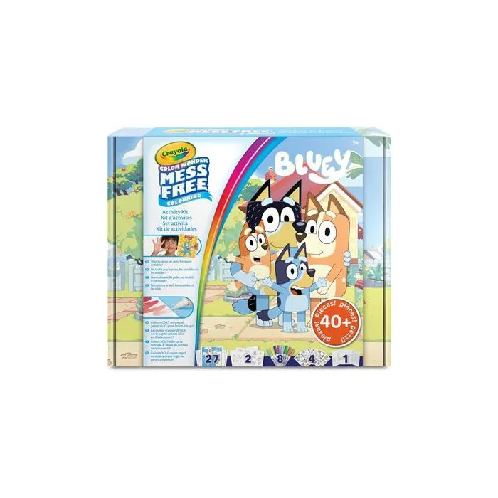 Crayola Color Wonder Bluey - Malette d'activités coloriage Crayola Color Wonder Bluey - Malette d'activités coloriage