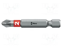 WERA Embout de tournevis Phillips PH2 BiTorsion 1/4 inch 50mm