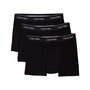 Boxer pour homme Calvin Klein Noir 3 Pièces S