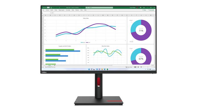 Lenovo ThinkVision T32h-30 T32h30 31,5 pouces QHD IPS Noir
