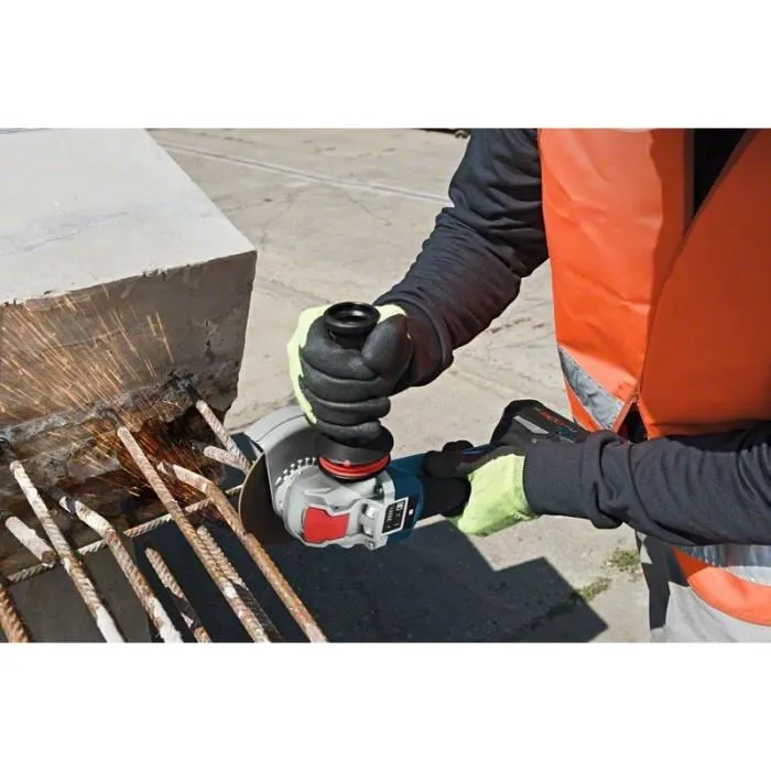 Bosch Professional Meuleuse angulaire 18V GWX 18V-10 SC X-LOCK, 125 mm, sans batterie, avec L-boxx - 06017B0400