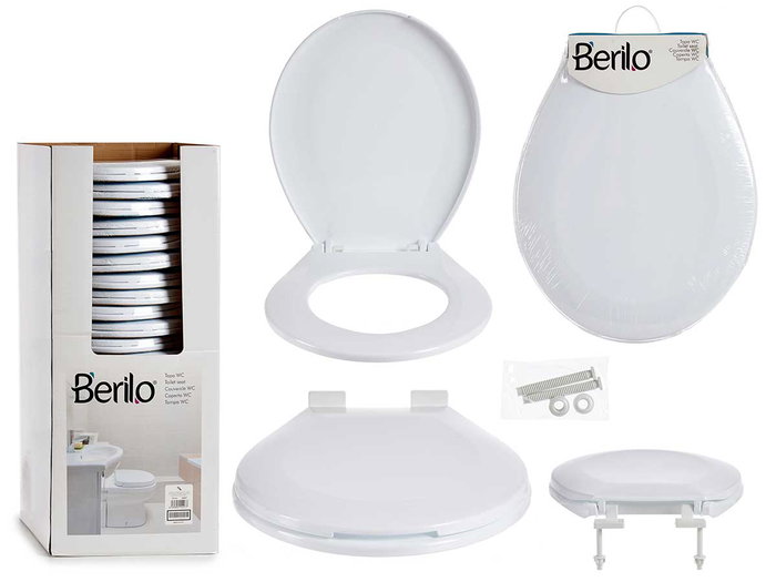 Berilo Abattant WC Blanc Berilo Abattant WC Blanc