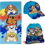 Serviette de plage The Paw Patrol Bleu 33 x 27 x 7 cm