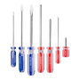 Workpro Jeu de 7 tournevis avec manche en cristal