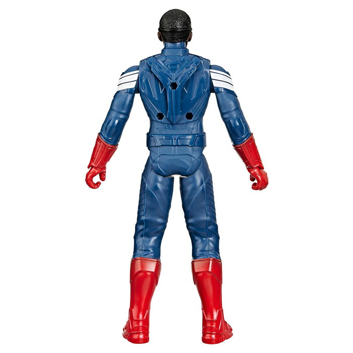 Hasbro - Marvel Avengers - Figurine Titan Hero Series Captain America Sam Wilson - 30 cm - Pour enfants dès 4 ans - F9276