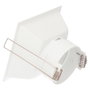 GSC Evolution Aro carré encastrable Taitu 88x88mm antideslumbramiento Blanc mat