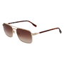 Lunettes de soleil Homme Lacoste L264S-710 Doré ø 58 mm