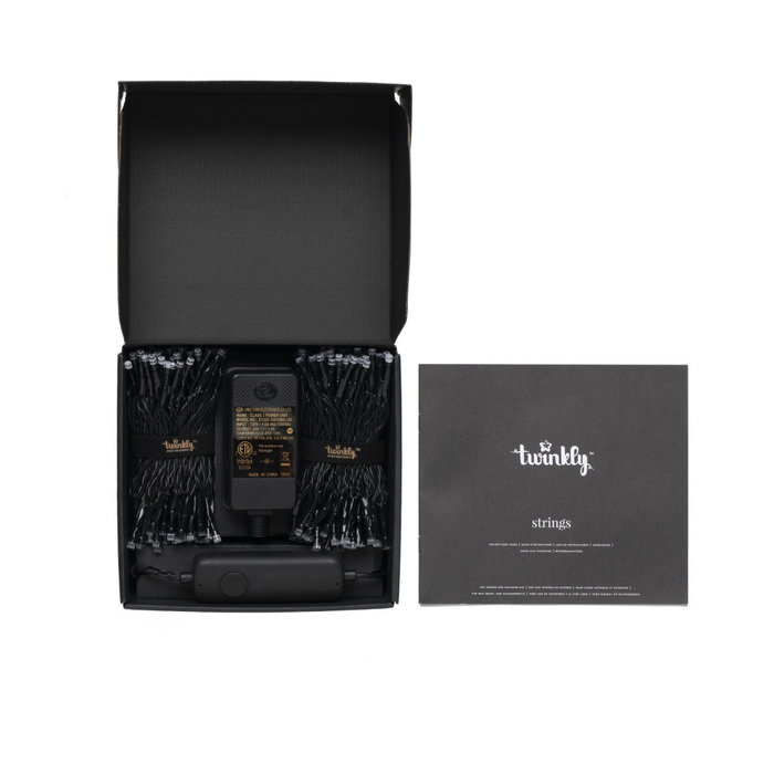 Twinkly Guirlande LED intelligente 32m, 400 LED RGB, Wi-Fi et Bluetooth