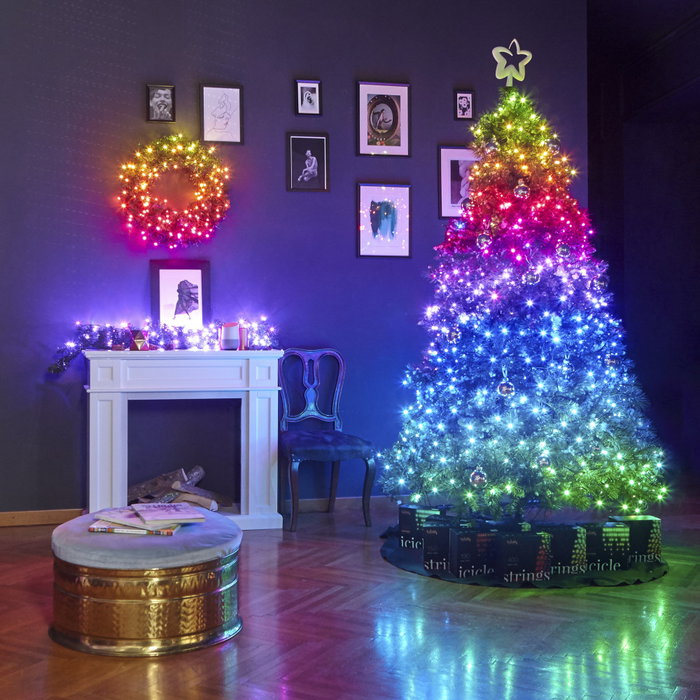 Twinkly Guirlande LED intelligente 32m, 400 LED RGB, Wi-Fi et Bluetooth