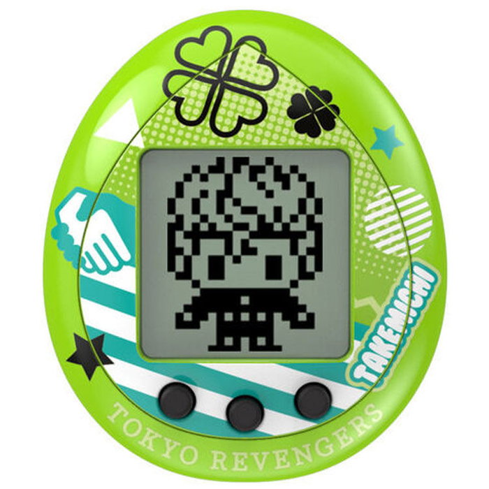 BANDAI - Figura Soporte Tamagotchi Hugmy Tokyo Revengers - Version Takemichi - Figurine Vinyle Souple avec Personnage Détachable et Contenu de Jeu Multi-Langues BANDAI - Figura Soporte Tamagotchi Hugmy Tokyo Revengers - Version Takemichi - Figurine Vinyle Souple avec Personnage Détachable et Contenu de Jeu Multi-Langues