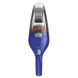 Black+Decker NVC-115-WA Aspirateur Main Sans Fil Cyclonique 3.6V Lithium pour Aspiration Rapide Poussières et Graines