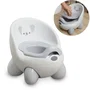 Infantino Pot Koala, Pot de chambre bébé avec dossier confortable, couvercle protecteur et pieds anti-dérapants pour l'apprentissage de la propreté