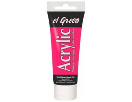 Kreul Pintura acrílica artistas EL GRECO Rosa Fluorescent Pink 75ml