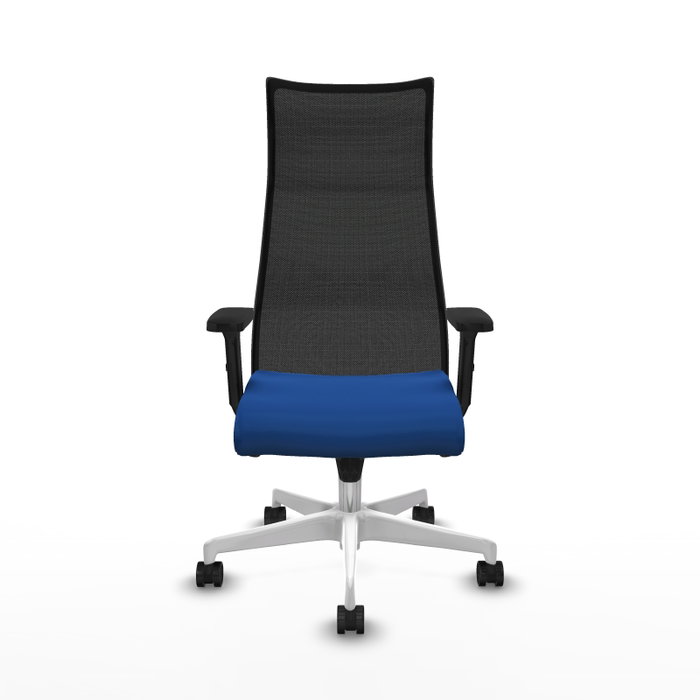 Piqueras y Crespo Chaise de Bureau Albacete Bleu et Noir