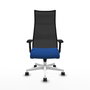 Piqueras y Crespo Chaise de Bureau Albacete Bleu et Noir