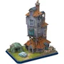 Explora - Puzzle 3D Le Terrier Maison des Weasley 540309 - Licence Harry Potter - Maquette 103 Pièces - 36.5 cm - Dès 8 ans
