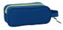 Safta Portatodo Double Munich North - Coffret rangement double compartiment pour enfant, 21 x 8 x 6 cm