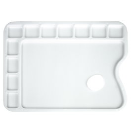 Talens Palette en Plastique Rectangulaire 34x24 cm