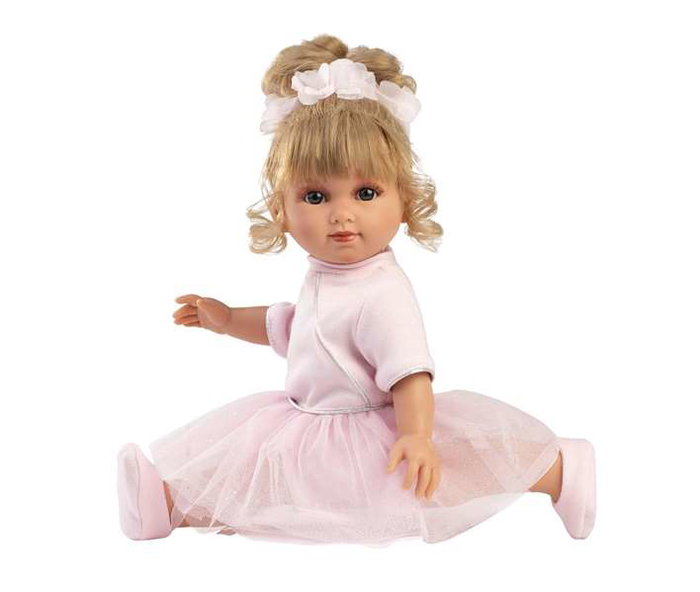 Llorens Elena Ballet, poupée 35 cm sans mécanisme, corps en tissu, langue espagnol