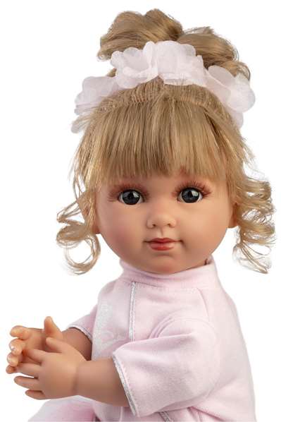 Llorens Elena Ballet, poupée 35 cm sans mécanisme, corps en tissu, langue espagnol
