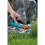 Gardena 8735-20 Cisaille à Gazon Orientable Confort, Lames Ondulées Anti-Adhérence 360°, Poignée Ergonomique