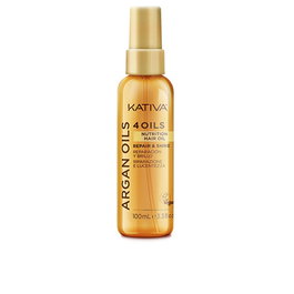 Kativa Huile capillaire nourrissante à l'argan 4 OILS 100 ml