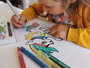 Bruynzeel Estuche de 6 rotuladores Kids brillantes