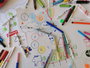 Bruynzeel Estuche de 6 rotuladores Kids brillantes