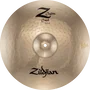 Zildjian Crash 17" Z Custom - Cymbale en Bronze B20 pour Batterie Metal