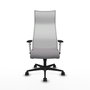 Piqueras y Crespo Chaise de Bureau Albacete Gris et Blanc