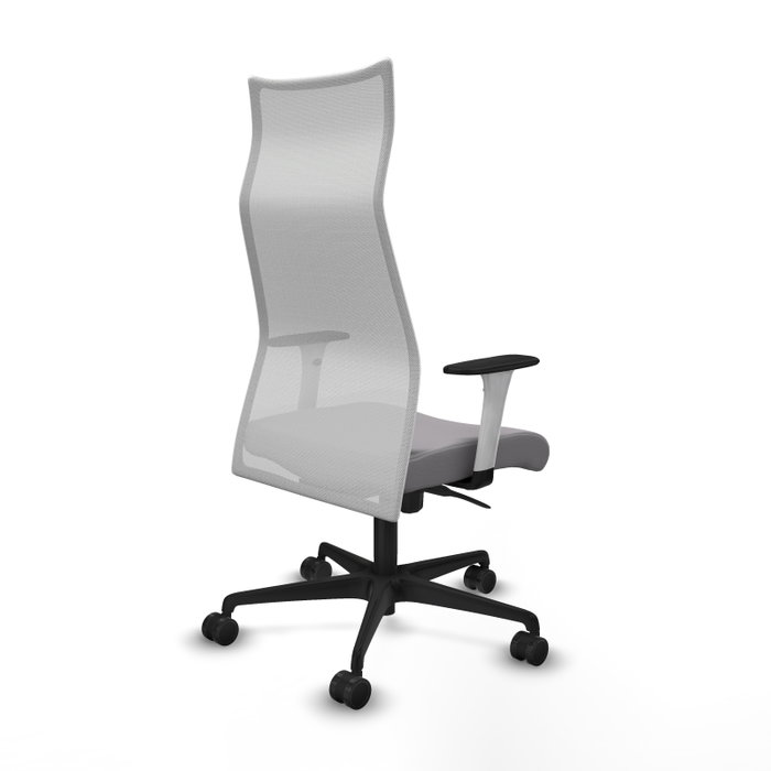 Piqueras y Crespo Chaise de Bureau Albacete Gris et Blanc Piqueras y Crespo Chaise de Bureau Albacete Gris et Blanc