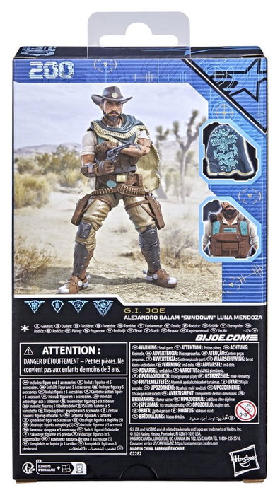 Hasbro G.I. Joe Classified Series Figurine Alejandro Balam « Sundown » Luna Mendoza 15 cm