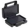 Adler AD 3073 Machine à sandwich et grille-pain Noir Argenté