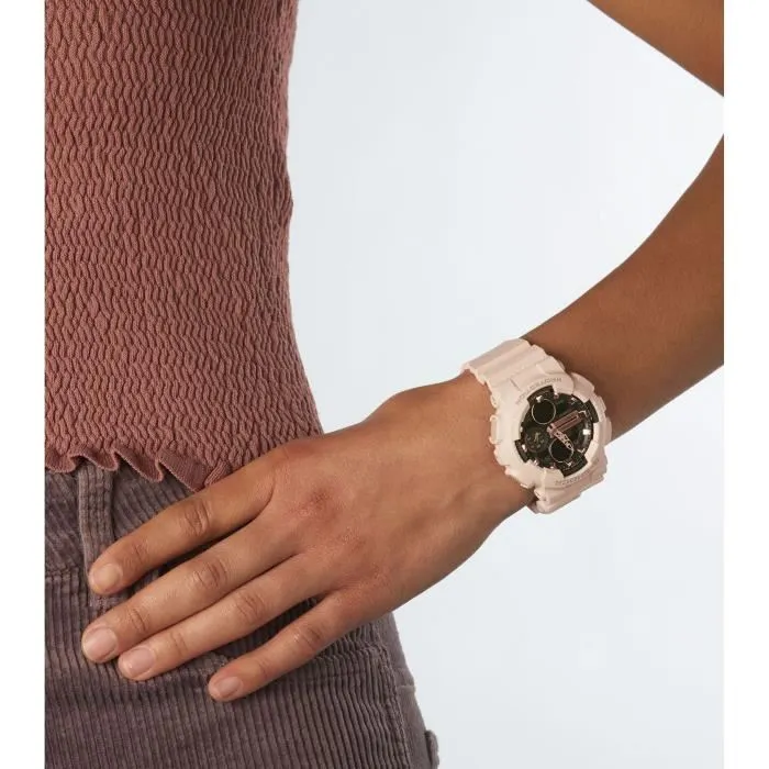 Casio G-Shock Classic - Montre connectée pour femme - Blanc - Chronographe 1/1000 de seconde - 5 alarmes - Étanche 20 bars