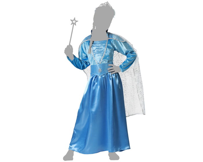 BigBuy Fun Déguisement Princesse Bleu 5-6 Ans BigBuy Fun Déguisement Princesse Bleu 5-6 Ans