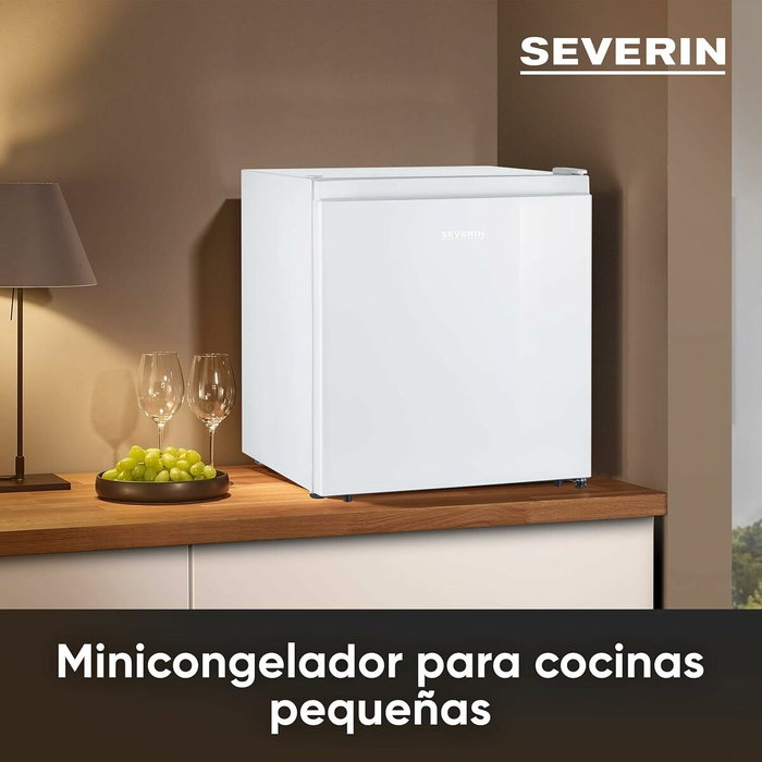 Severin GB 8886 mini congelador compacto, blanc