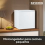Severin GB 8886 mini congelador compacto, blanc