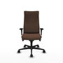 Piqueras Y Crespo Fauteuil Albacete Marron foncé avec mécanisme Sincro et accoudoirs 1D