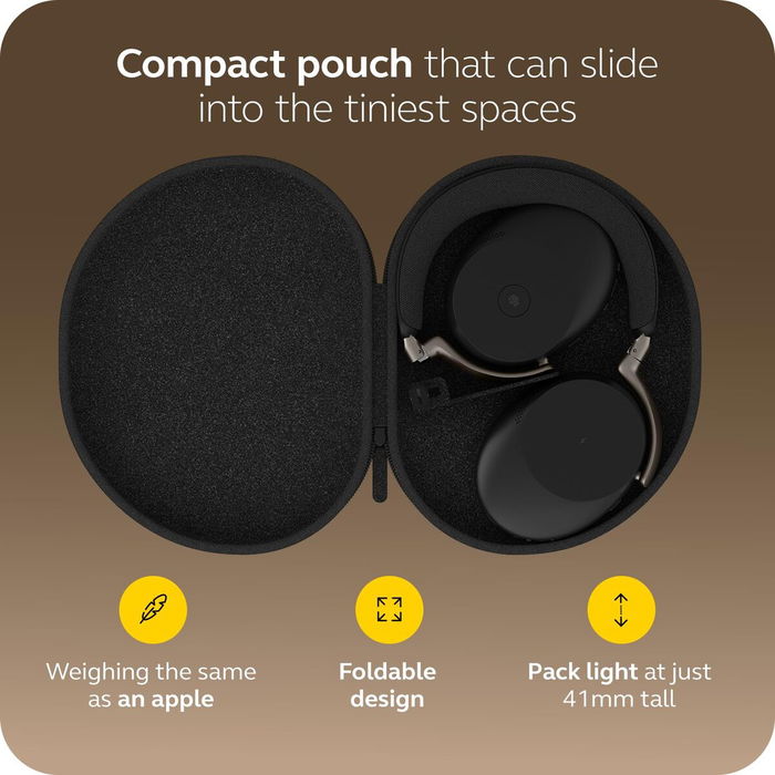 Casque Bluetooth à Bandeau Jabra EVOLVE3 85 Noir