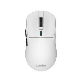 Coolbox W03 Souris sans-fil Ultralégère Blanche 10000 DPI