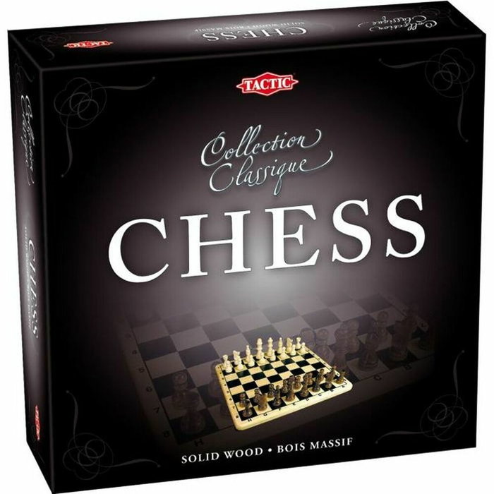 Tactic Coffret Échecs en Bois Tactic Coffret Échecs en Bois