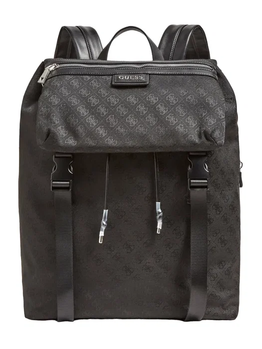 Guess Salameda Sac à dos en Polyester Noir Guess Salameda Sac à dos en Polyester Noir