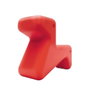 Alessi - UNS07R - Chaise haute ou jouet pour enfant "Doraff" en polyéthylène, design Ben van Berkel - Rouge